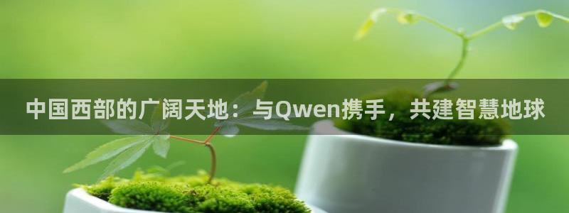 中国西部的广阔天地：与Qwen携手，共建智慧地球